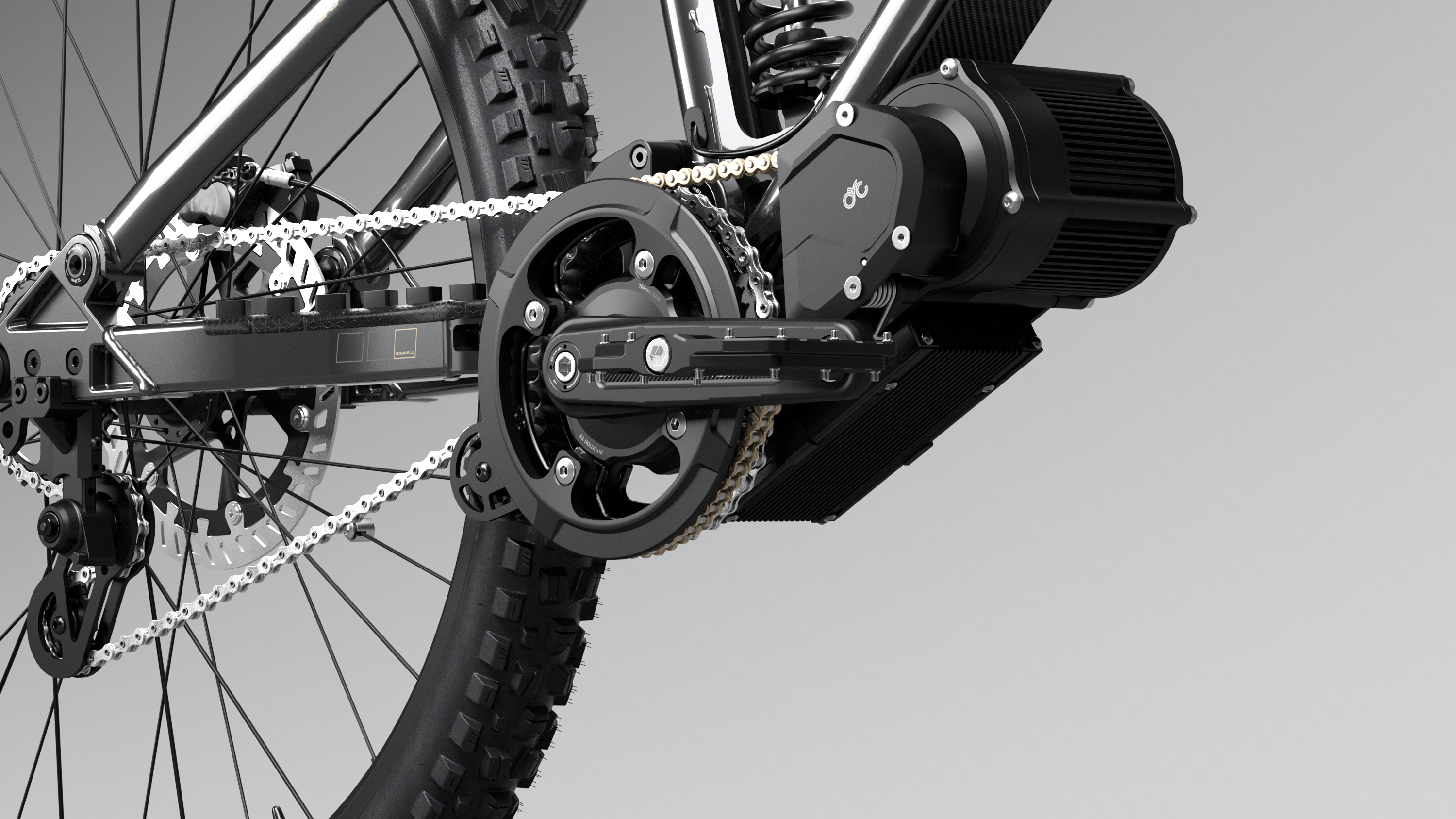 mountainbike motor Bonnell 775 MX